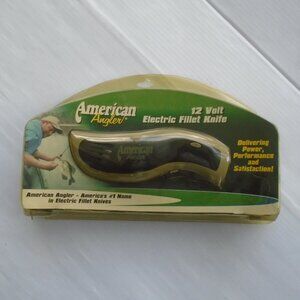 American Angler 12Volt Electric Fillet Knife # 31601Grey/Black